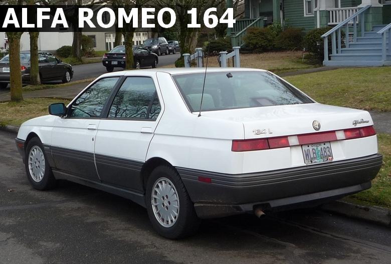 Alfa Romeo 164 Arkadan Görünüşü